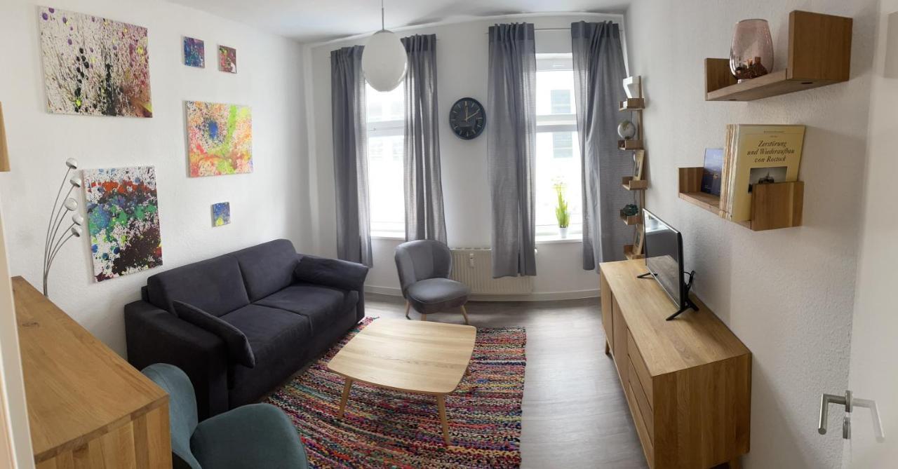 Ruhige Ferienwohnung Rostock Buitenkant foto